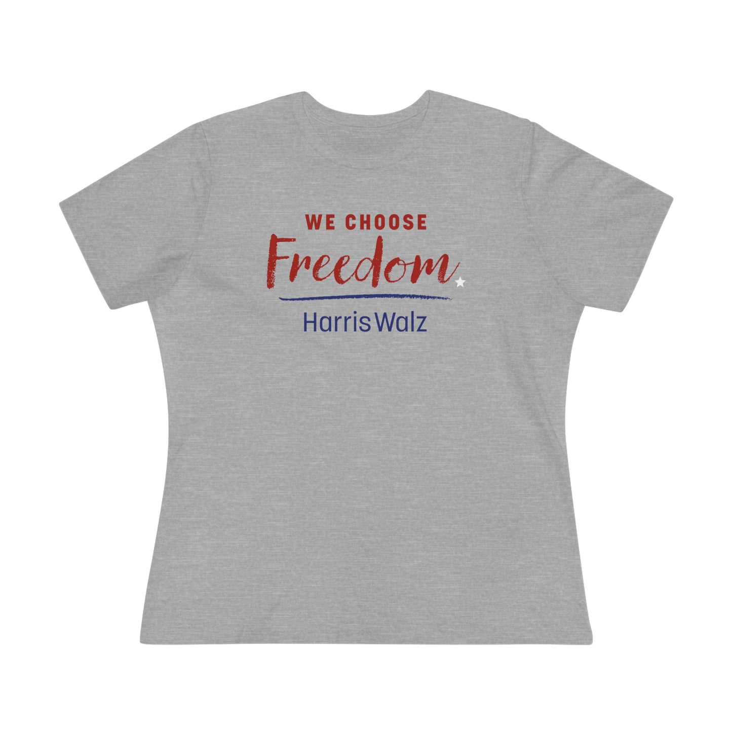 We Choose Freedom Harris Walz Women's Tee