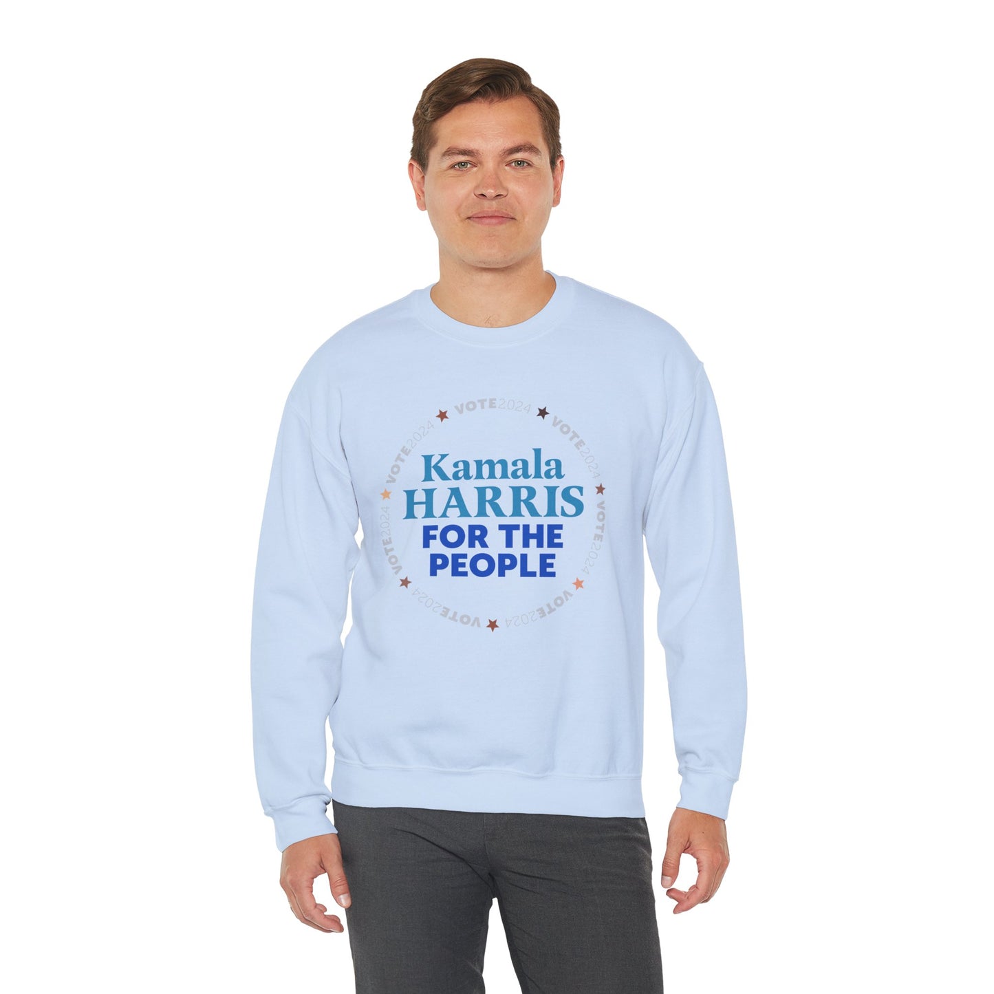 Kamala Harris For The People Unisex Crewneck Sweatshirt