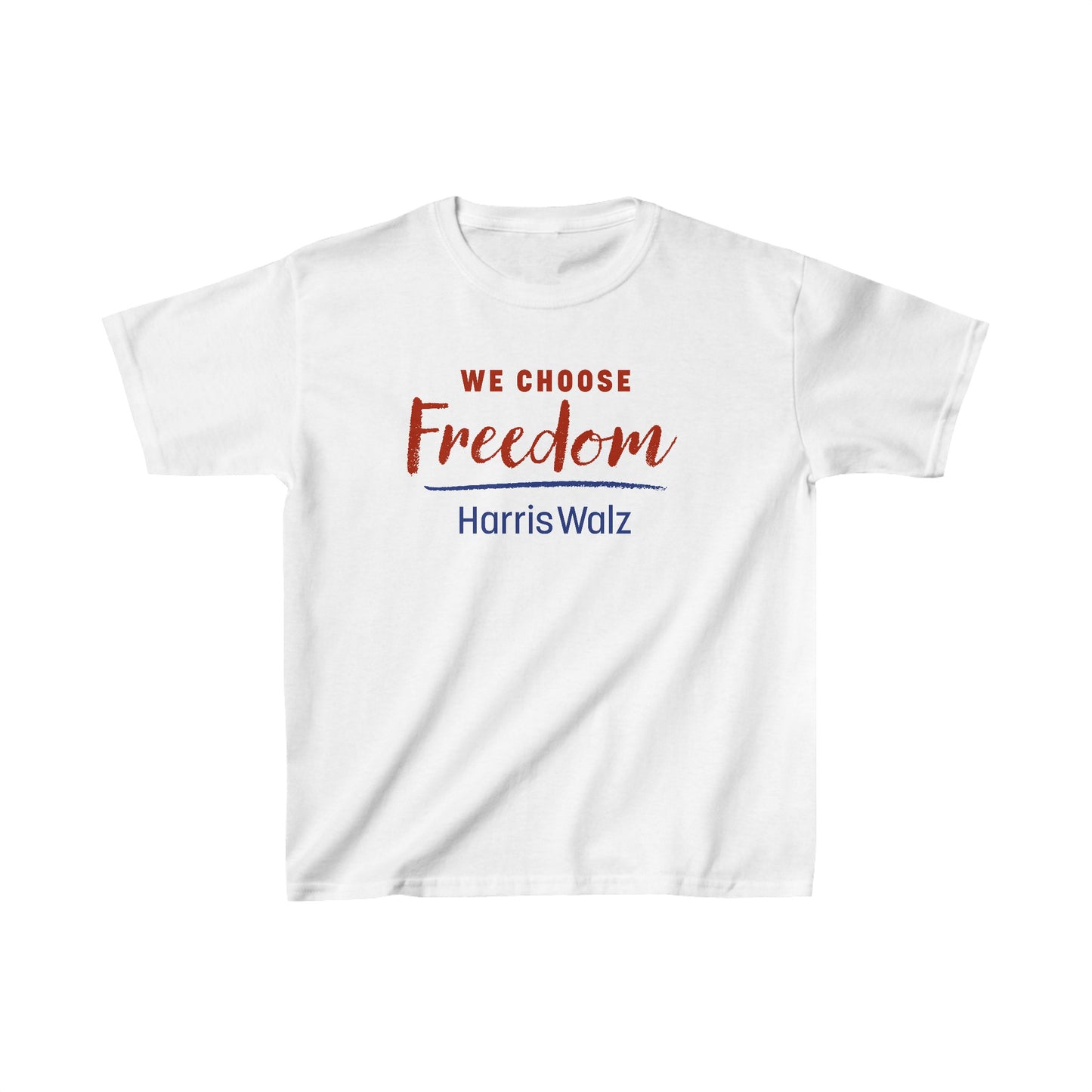 We Choose Freedom KIDS Harris Walz Tee