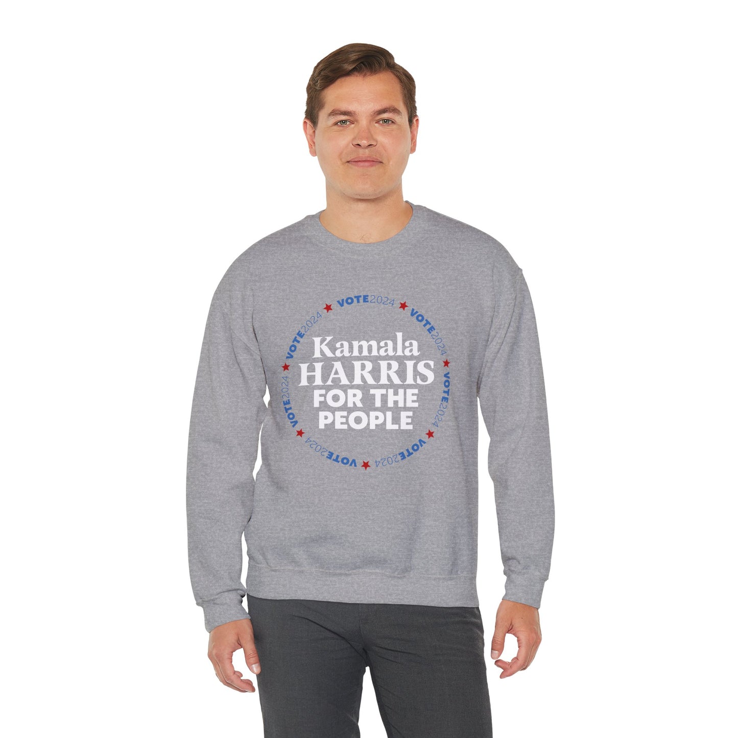 Kamala Harris For The People Unisex Crewneck Sweatshirt