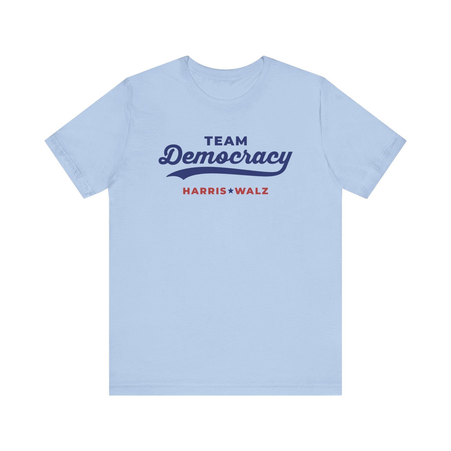 Team Democracy Harris Walz Unisex T-Shirt