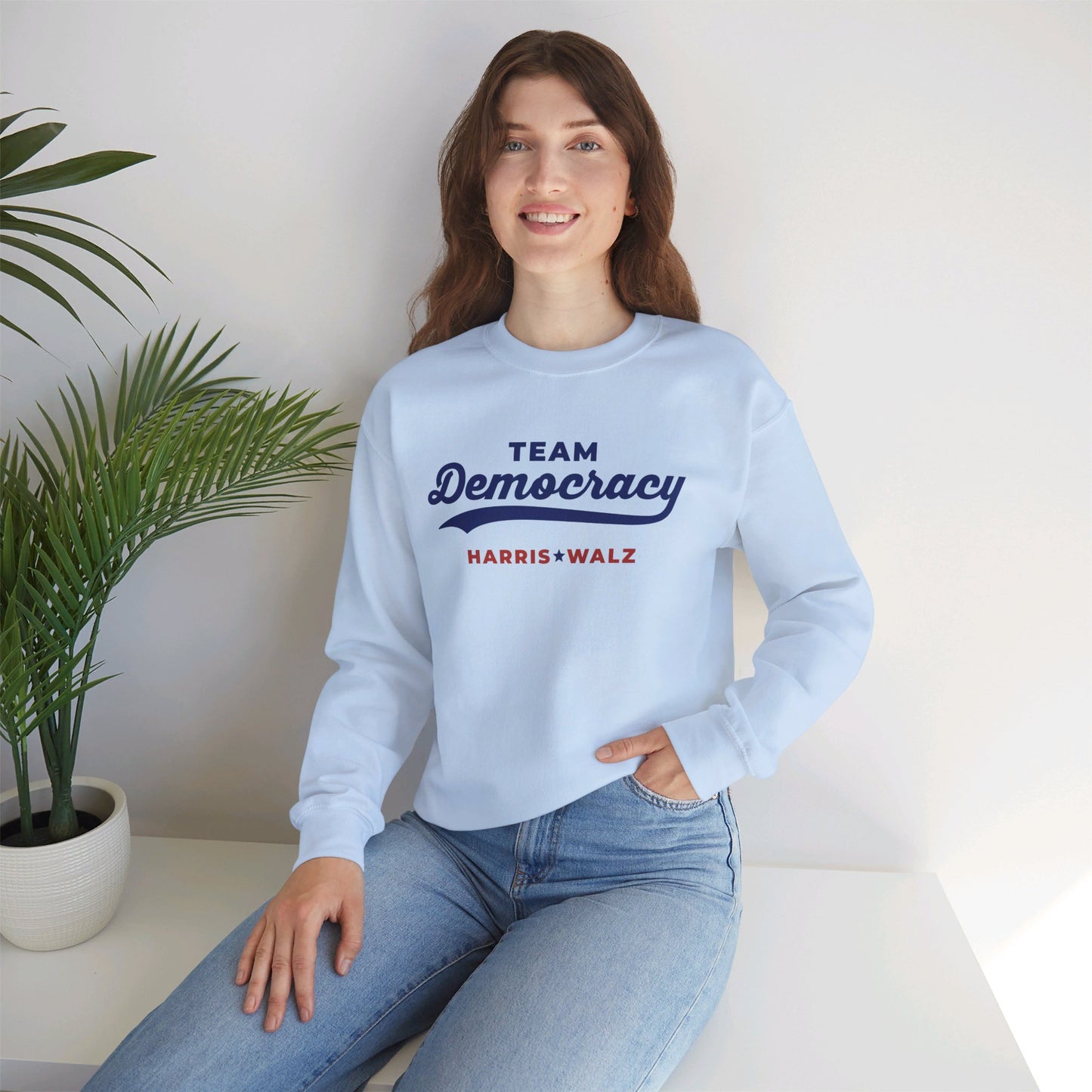 Team Democracy Unisex Crewneck Sweatshirt