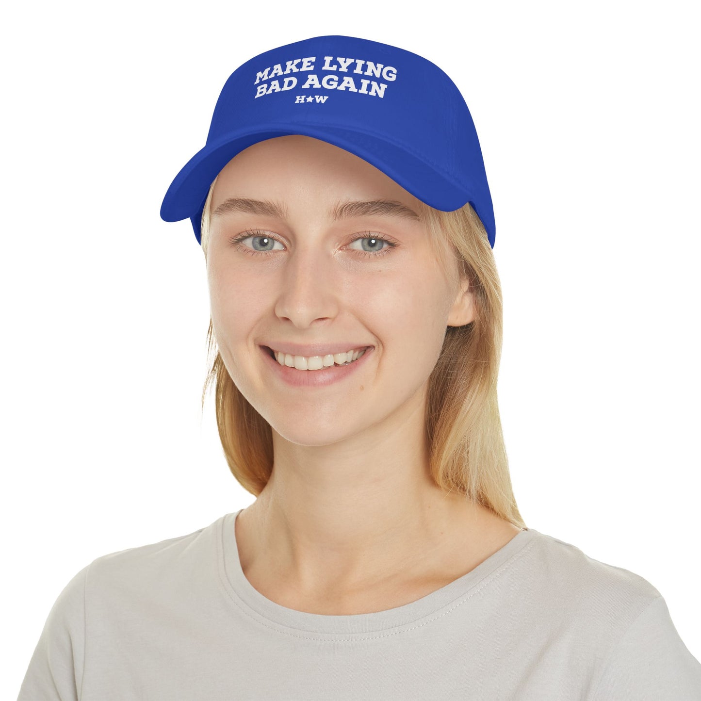 Make Lying Bad Again Low Profile Baseball Cap