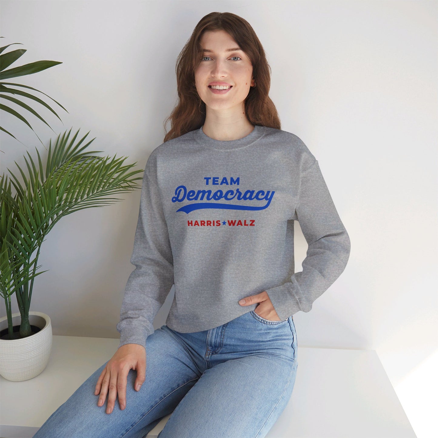 Team Democracy Unisex Crewneck Sweatshirt