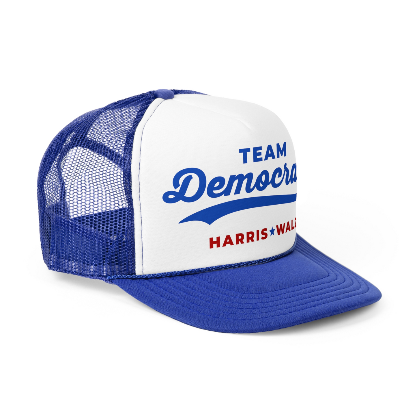 Team Democracy Harris Walz Trucker Cap