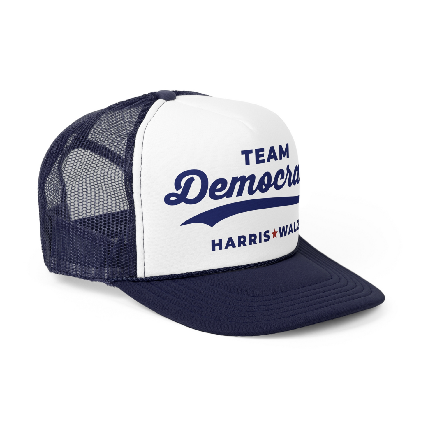 Team Democracy Harris Walz Trucker Cap